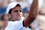 NEW YORK, NY - SEPTEMBER 10:  Novak Djokovic of Serbia celebrates during his match against Roger Federer of Switzerland during Day Thirteen of the 2011 U.S. Open at the USTA Billie Jean King National Tennis Center on September 10, 2011 in the Flushing neighborhood of the Queens borough of New York City.  (Photo by Mike Stobe/Getty Images for USTA)