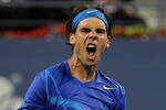 NEW YORK, NY - SEPTEMBER 10:  Rafael Nadal of Spain celebrates after he won match point against Andy Murray of Great Britain during Day Thirteen of the 2011 US Open at the USTA Billie Jean King National Tennis Center on September 10, 2011 in the Flushing neighborhood of the Queens borough of New York City.  (Photo by Al Bello/Getty Images)