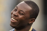 COLUMBUS, OH - AUGUST 20:  Freddy Adu #11 of the Philadelphia Union warms up before a game against the Columbus Crew on August 20, 2011 at Crew Stadium in Columbus, Ohio.   (Photo by Jamie Sabau/Getty Images)