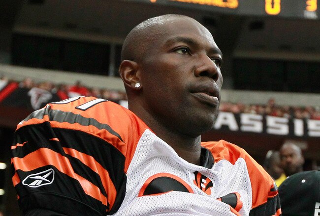 ATLANTA - OCTOBER 24:  Terrell Owens #81 of the Cincinnati Bengals against the Atlanta Falcons at Georgia Dome on October 24, 2010 in Atlanta, Georgia.  (Photo by Kevin C. Cox/Getty Images)