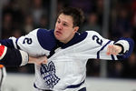 NEW YORK, NY - JANUARY 19:  Luke Schenn #2 of the Toronto Maple Leafs skates against the New York Rangers at Madison Square Garden on January 19, 2011 in New York City.  (Photo by Bruce Bennett/Getty Images)