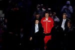 HAMBURG, GERMANY - JULY 02:  Vitali Klitschko of Ukraine walks through the crowd prior to the World Heavyweight unification title fight between his brother Wladimir Klitschko and David Haye at the Imtech Arena on July 2, 2011 in Hamburg, Germany.  (Photo by Scott Heavey/Getty Images)