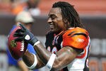 CLEVELAND, OH - SEPTEMBER 11:  Cedric Benson #32 of the Cincinnati Bengals warms up prior to the season opener against the Cleveland Browns at Cleveland Browns Stadium on September 11, 2011 in Cleveland, Ohio. (Photo by Jason Miller/Getty Images)