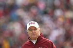 JACKSONVILLE, FL - JANUARY 01:  Head coach Bobby Bowden of the Florida State Seminoles watches his team take on the West Virginia Mountaineers during the Konica Minolta Gator Bowl on January 1, 2010 in Jacksonville, Florida. Florida State defeated West Virginia 33-21 in Bobby Bowden's last game as a head coach for the Seminoles.  (Photo by Doug Benc/Getty Images)
