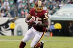 PHILADELPHIA - OCTOBER 03:  Clinton Portis #26 of the Washington Redskins runs the ball against the Philadelphia Eagles on October 3, 2010 at Lincoln Financial Field in Philadelphia, Pennsylvania.  (Photo by Jim McIsaac/Getty Images)