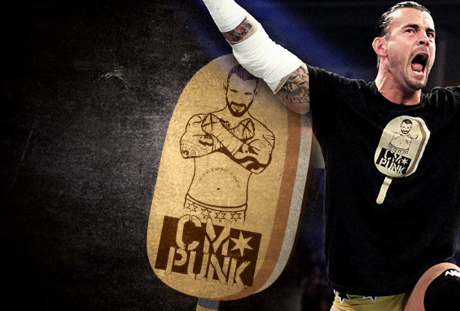 cm punk ice cream bar promo