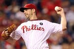 PHILADELPHIA - SEPTEMBER 20: Starting pitcher Cliff Lee #33 of the Philadelphia Phillies throws a pitch during a game against the Washington Nationals at Citizens Bank Park on September 20, 2011 in Philadelphia, Pennsylvania. The Nationals won 3-0. (Photo by Hunter Martin/Getty Images)