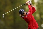 DUNSHAUGHLIN, IRELAND - SEPTEMBER 23:  Paula Creamer of the USA tees off  during the morning foursomes on day one of the 2011 Solheim Cup at Killeen Castle Golf Club on September 23, 2011 in Dunshaughlin, County Meath, Ireland.  (Photo by Ian Walton/Getty Images)