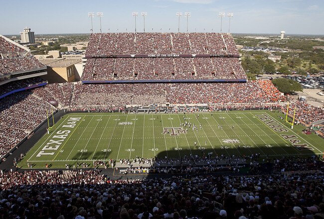 COLLEGE STATION, TX - SEPTEMBER 24:  A general view of Kyle Field on September 24, 2011 in College Station, Texas.  (Photo by Bob Levey/Getty Images)