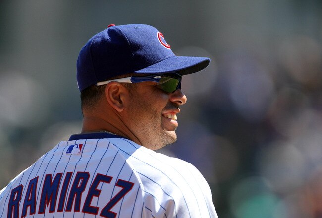 CHICAGO, IL - SEPTEMBER 17:  Aramis Ramirez #16 of the Chicago Cubs takes the field  against  the Houston Astros at Wrigley Field on September 17, 2011 in Chicago, Illinois.  (Photo by Tasos Katopodis /Getty Images)