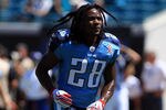 JACKSONVILLE, FL - SEPTEMBER 11:  Chris Johnson #28 of the Tennessee Titans against the Jacksonville Jaguars during their game at EverBank Field on September 11, 2011 in Jacksonville, Florida.  (Photo by Streeter Lecka/Getty Images)