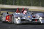 LE MANS, FRANCE - JUNE 18: The Audi R10 driven by Marco Werner in action during the Le Mans 24H Race at the Le Sarthe Circuit on June 18, 2006 in Le Mans, France. (Photo by John Marsh/Getty Images)