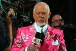 DETROIT - MAY 31:  Hockey analyst Don Cherry reports prior tp the the Pittsburgh Penguins playing the Detroit Red Wings during Game Two of the 2009 Stanley Cup Finals at Joe Louis Arena on May 31, 2009 in Detroit, Michigan.  (Photo by Jim McIsaac/Getty Images)