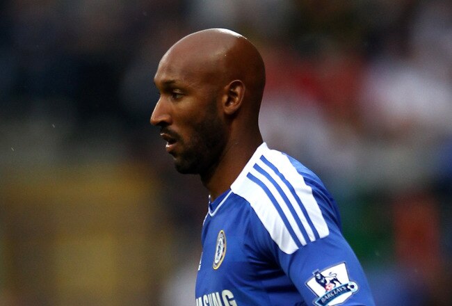 BOLTON, ENGLAND - OCTOBER 02:  Nicolas Anelka of Chelsea in action during the Barclays Premier League match between Bolton Wanderers and Chelsea at the Reebok Stadium on October 2, 2011 in Bolton, England.  (Photo by Clive Brunskill/Getty Images)