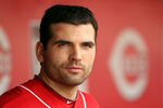 CINCINNATI, OH - AUGUST 14:  Joey Votto #19 of the Cincinnati Reds watches the action during the game against the San Diego Padres at Great American Ball Park on August 14, 2011 in Cincinnati, Ohio.  (Photo by Andy Lyons/Getty Images)