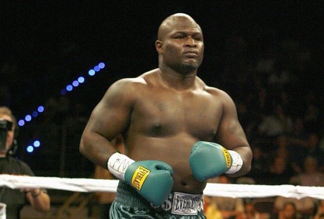 HOLLYWOOD, FL - JANUARY 06: James 'Lights Out' Toney enters the ring during the bout against Samuel 'Nigerian Nightmare' Peter in a WBC heavyweight title eliminator fight at the Hard Rock Hotel and Casino January 6, 2007 in Hollywood, Florida. (Photo by Marc Serota/Getty Images)