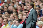 LONDON, ENGLAND - AUGUST 20:  Liverpool manager Kenny Dalglish looks thoughtful during the Barclays Premier League match between Arsenal and Liverpool at the Emirates Stadium on August 20, 2011 in London, England.  (Photo by Michael Regan/Getty Images)