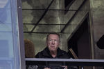 Oakland Raiders owner Al Davis watches the game from his box as the Oakland Raiders defeated the Buffalo Bills by a score of 38 to 17 at McAfee Coliseum, Oakland, California, October 23, 2005. (Photo by Robert B. Stanton/NFLPhotoLibrary)