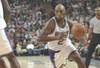 5 Nov 1996:  Guard Mitch Richmond of the Sacramento Kings drives to the basket during a game against the Houston Rockets at the Arco Arena in Sacramento, California.  The Kings won the game 102-80. Mandatory Credit: Otto Greule  /Allsport