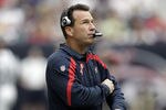 HOUSTON - SEPTEMBER 11:  Head coach Gary Kubiak of the Houston Texans looks up at the scoreboard during the season-opening game at Reliant Stadium on September 11, 2011 in Houston, Texas.  (Photo by Bob Levey/Getty Images)