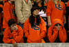 CORVALLIS, OR - NOVEMBER 29: Oregon State Beaver fans show their dejection as they fall behind to  of the Oregon Ducks at Reser Stadium on November 29, 2008 in Corvalis, Oregon.  (Photo by Jonathan Ferrey/Getty Images)