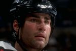 19 Apr 1998:  Center Eric Lindros of the Philadelphia Flyers in action during a game against the Boston Bruins at the Fleet Center in Boston, Massachusetts. The Bruins defeated the Flyers 2-1. Mandatory Credit: Steve Babineau  /Allsport