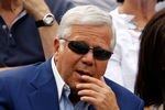 NEW YORK, NY - SEPTEMBER 10:  Robert Kraft, owner of the New England Patriots, attends the match between Roger Federer of Switzerland and Novak Djokovic of Serbia during Day Thirteen of the 2011 U.S. Open at the USTA Billie Jean King National Tennis Center on September 10, 2011 in the Flushing neighborhood of the Queens borough of New York City.  (Photo by Mike Stobe/Getty Images for USTA)