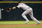 HOUSTON - SEPTEMBER 22:  Shortstop Troy Tulowitzki #2 of the Colorado Rockies can't make a play on a hard-hit ball against the Houston Astros at Minute Maid Park on September 22, 2011 in Houston, Texas.  (Photo by Bob Levey/Getty Images)