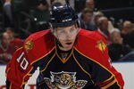 SUNRISE, FL - MARCH 3: David Booth #10 of the Florida Panthers waits for a face off against the Montreal Canadiens on March 3, 2011 at the BankAtlantic Center in Sunrise, Florida. The Canadiens defeated the Panthers 4-0. (Photo by Joel Auerbach/Getty Images)