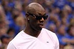 DALLAS, TX - JUNE 05:  Terrell Owens attends Game Three of the 2011 NBA Finals between the Dallas Mavericks and the Miami Heat at American Airlines Center on June 5, 2011 in Dallas, Texas.  NOTE TO USER: User expressly acknowledges and agrees that, by downloading and/or using this Photograph, user is consenting to the terms and conditions of the Getty Images License Agreement.  (Photo by Mike Ehrmann/Getty Images)