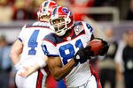 ATLANTA - DECEMBER 27:  Terrell Owens #81 of the Buffalo Bills rushes a reverse against the Atlanta Falcons at Georgia Dome on December 27, 2009 in Atlanta, Georgia.  (Photo by Kevin C. Cox/Getty Images)