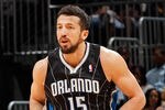 ATLANTA, GA - APRIL 28:  Hedo Turkoglu #15 of the Orlando Magic against the Atlanta Hawks during Game Six of the Eastern Conference Quarterfinals in the 2011 NBA Playoffs at Philips Arena on April 28, 2011 in Atlanta, Georgia.  NOTE TO USER: User expressly acknowledges and agrees that, by downloading and or using this photograph, User is consenting to the terms and conditions of the Getty Images License Agreement.  (Photo by Kevin C. Cox/Getty Images)