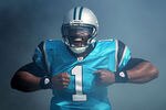 CHARLOTTE, NC - OCTOBER 23:  Cam Newton #1 of the Carolina Panthers enters the field prior to the start of their game against the Washington Redskins at Bank of America Stadium on October 23, 2011 in Charlotte, North Carolina.  (Photo by Scott Halleran/Getty Images)