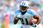 NASHVILLE, TN - SEPTEMBER 18:  Javon Ringer #21 of the Tennessee Titans runs against the Baltimore Ravens at LP Field on September 18, 2011 in Nashville, Tennessee. Tennessee won 26-13.  (Photo by Grant Halverson/Getty Images)