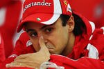 YEONGAM-GUN, SOUTH KOREA - OCTOBER 14:  Felipe Massa of Brazil and Ferrari prepares to drive during practice for the Korean Formula One Grand Prix at the Korea International Circuit on October 14, 2011 in Yeongam-gun, South Korea.  (Photo by Mark Thompson/Getty Images)