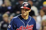 CLEVELAND, OH - SEPTEMBER 20: Grady Sizemore #24 of the Cleveland Indians reacts after striking out during the second inning against the Chicago White Sox at Progressive Field on September 20, 2011 in Cleveland, Ohio. (Photo by Jason Miller/Getty Images)