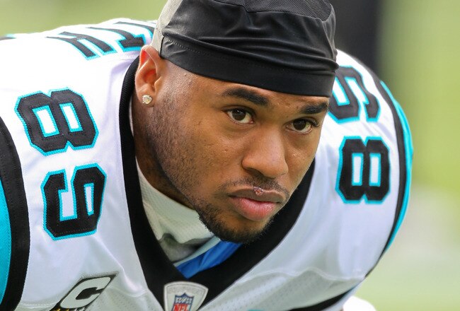 SEATTLE - DECEMBER 05:  Wide receiver Steve Smith #89 of the Carolina Panthers looks on during warmups prior to the game against the Seattle Seahawks at Qwest Field on December 5, 2010 in Seattle, Washington. The Seahawks won, 31-14. (Photo by Otto Greule Jr/Getty Images)