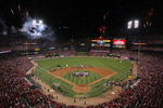 ST LOUIS, MO - OCTOBER 28:  The St. Louis Cardinals celebrate after defeating the Texas Rangers 6-2 to win the World Series in Game Seven of the MLB World Series at Busch Stadium on October 28, 2011 in St Louis, Missouri.  (Photo by Doug Pensinger/Getty Images)