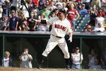 CLEVELAND, OH - SEPTEMBER 25: Jim Thome #25 of the Cleveland Indians pinch hits against the Minnesota Twins during the eighth inning of their game on September 25, 2011 at Progressive Field in Cleveland, Ohio. The Twins defeated theIndians 6-4. (Photo by David Maxwell/Getty Images)
