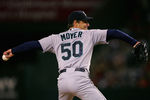 ANAHEIM, CA - AUGUST 17:  Jamie Moyer #50 of the Seattle Mariners pitches during the game with the Los Angeles Angels of Anaheim on August 17, 2006 at Angel Stadium in Anaheim, California. The Angels won 2-5. (Photo by Stephen Dunn/Getty Images)