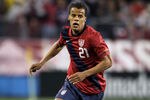 NASHVILLE, TN - MARCH 29:  Timothy Chandler #21 of the United States controls the ball during an international friendly match against Paraguay at LP Field on March 29, 2011 in Nashville, Tennessee.  (Photo by Andy Lyons/Getty Images)