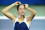 GUADALAJARA, MEXICO - OCTOBER 21:  Christina McHale of the United States looks on while taking on Florencia Molinero and Maria Irigoyen of Argentina during the women's doubles final on Day Seven of the XVI Pan American Games at the Telcel Tennis Complex on October 21, 2011 in Guadalajara, Mexico.  (Photo by Dennis Grombkowski/Getty Images)