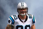 CHARLOTTE, NC - SEPTEMBER 25:   Jeremy Shockey #80 of the Carolina Panthers during their game at Bank of America Stadium on September 25, 2011 in Charlotte, North Carolina.  (Photo by Streeter Lecka/Getty Images)