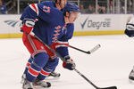 NEW YORK, NY - OCTOBER 27:  Ryan McDonagh #27 of the New York Rangers against the Toronto Maple Leaves at Madison Square Garden on October 27, 2011 in New York City.  (Photo by Nick Laham/Getty Images)