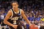 OKLAHOMA CITY - MARCH 18:  CJ McCollum #3 of the Lehigh Mountain Hawks drives against the Kansas Jayhawks during the first round of the 2010 NCAA men's basketball tournament at Ford Center on March 18, 2010 in Oklahoma City, Oklahoma.  (Photo by Ronald Martinez/Getty Images)