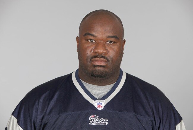 FOXBOROUGH, MA - CIRCA 2011: In this handout image provided by the NFL,  Albert Haynesworth of the New England Patriots poses for his NFL headshot circa 2011 in Foxborough, Massachusetts. (Photo by NFL via Getty Images)