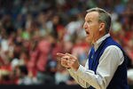 TUCSON, AZ - MARCH 17:  Head coach Rick Byrd of the Belmont Bruins coaches against the Wisconsin Badgers during the second round of the 2011 NCAA men's basketball tournament at McKale Center on March 17, 2011 in Tucson, Arizona. The Badgers defeated the Bruins 72 to 58. (Photo by Harry How/Getty Images)