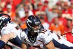KANSAS CITY, MO - NOVEMBER 13:  Quarterback Tim Tebow #15 of the Denver Broncos carries the ball during the first half of the game against the Kansas City Chiefs on November 13, 2011 at Arrowhead Stadium in Kansas City, Missouri.  (Photo by Jamie Squire/Getty Images)