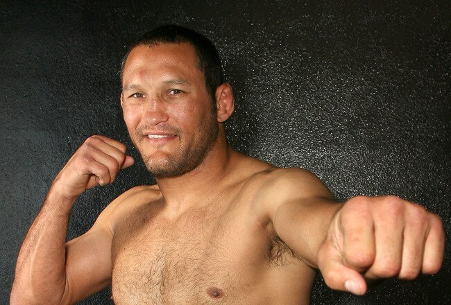 HOLLYWOOD - MARCH 17:  Legendary MMA Superstar and two time Olympic Wrestler Dan Henderson attends the CBS' Strikeforce MMA Fighters Open Media Workout on March 17, 2010 in Hollywood, California.  (Photo by Valerie Macon/Getty Images)
