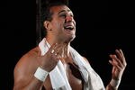 DURBAN, SOUTH AFRICA - JULY 08:  Alberto Del Rio is introduced during the WWE Smackdown Live Tour at Westridge Park Tennis Stadium on July 08, 2011 in Durban, South Africa.  (Photo by Steve Haag/Gallo Images/Getty Images)